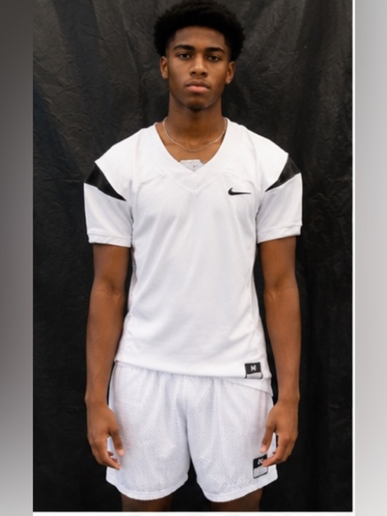 Nike Other - Nike Men’s White Football Jersey with Black Accents